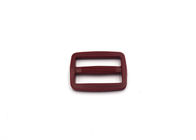 Red DTM Plastic Custom Made Belt Buckles For Clothing / Backpacks / Suitcases