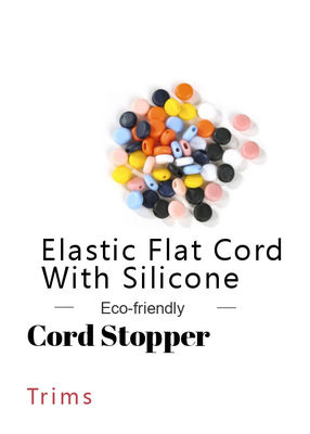 Elastic Flat Cord With Silicone